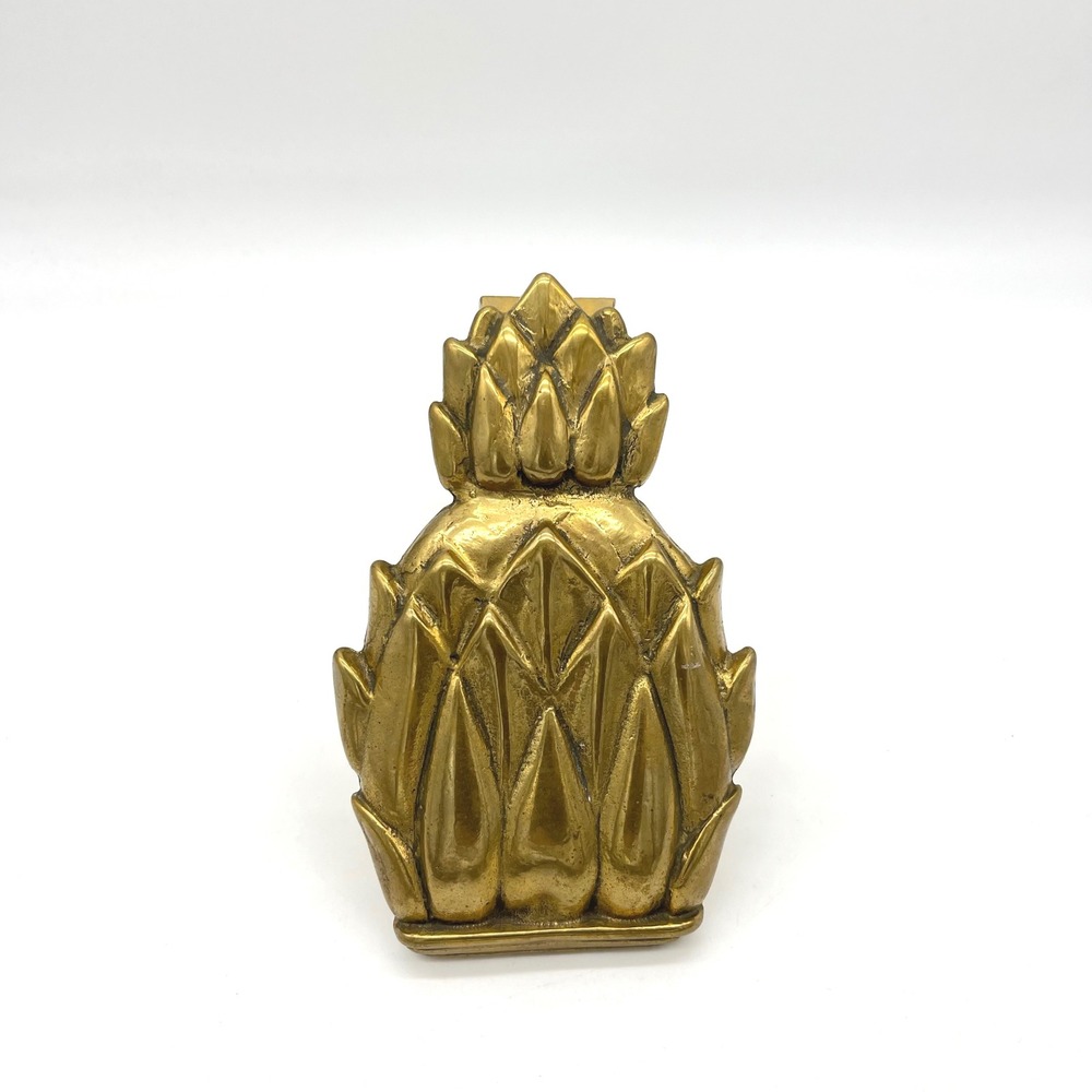 Vintage‎ Brass Pineapple Door Knocker Ornate Decorative Ornament